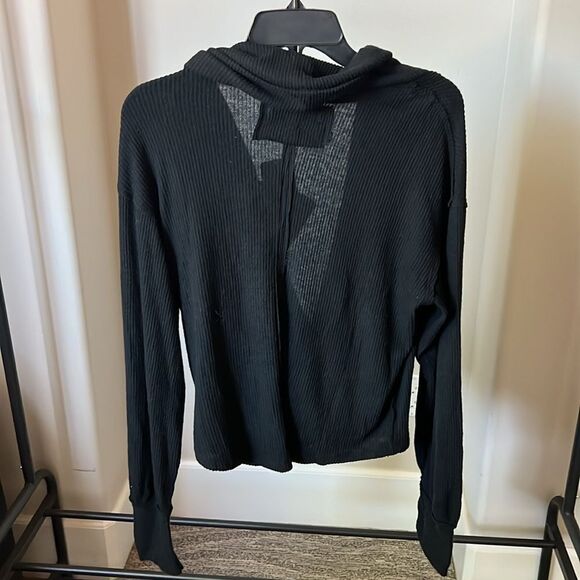 We the Free Black Hold Me Close Pullover XL - Picture 3 of 6